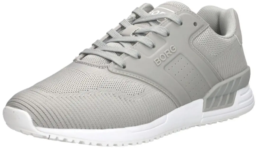 Björn Borg R140 Knit Heren Sneakers - Lichtgrijs - afbeelding 5 van 6