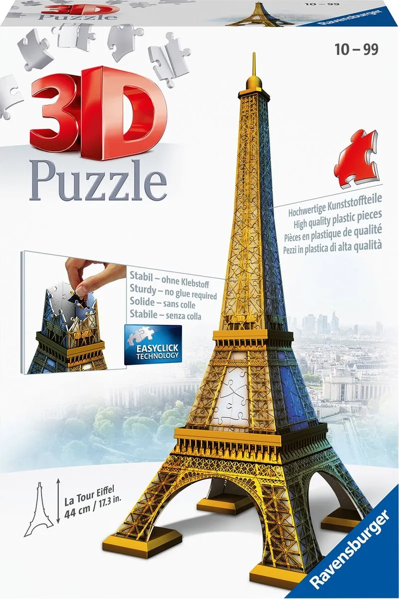 Ravensburger Eiffeltoren 3D Puzzel 216 Stuks