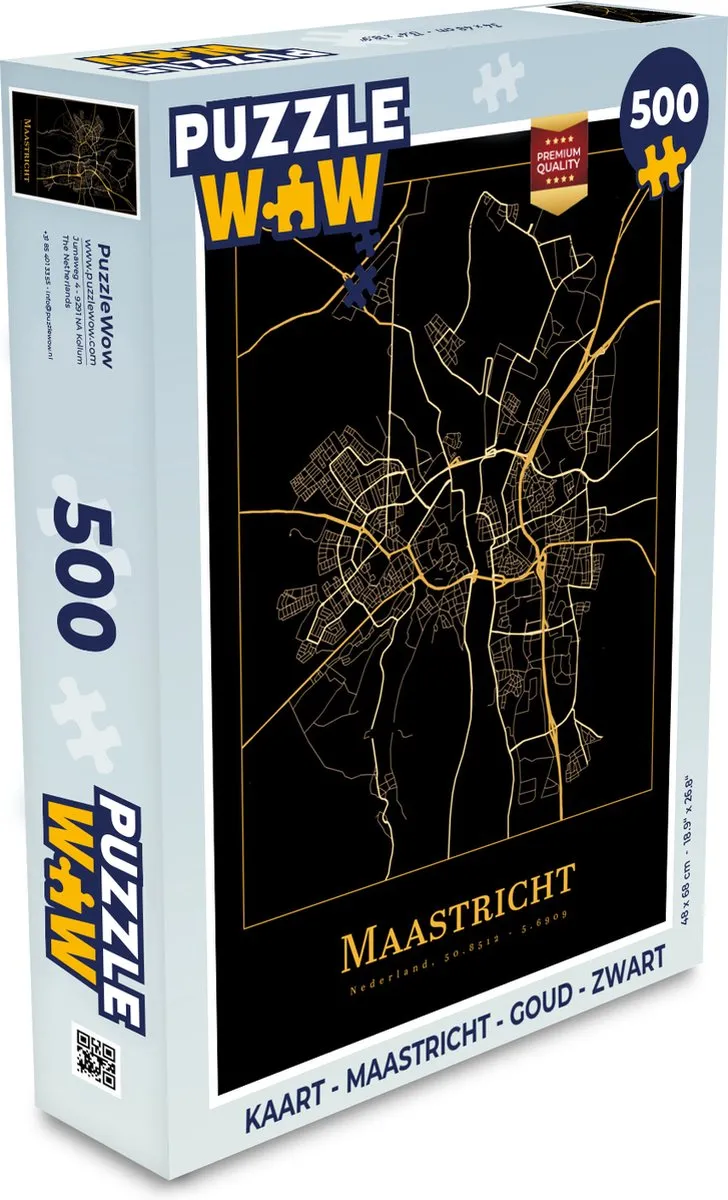 PuzzleWow Maastricht Legpuzzel 500 Stuks