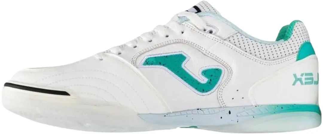 Joma Top Flex Sportschoenen Indoor - Wit/Turquoise - afbeelding 6 van 6
