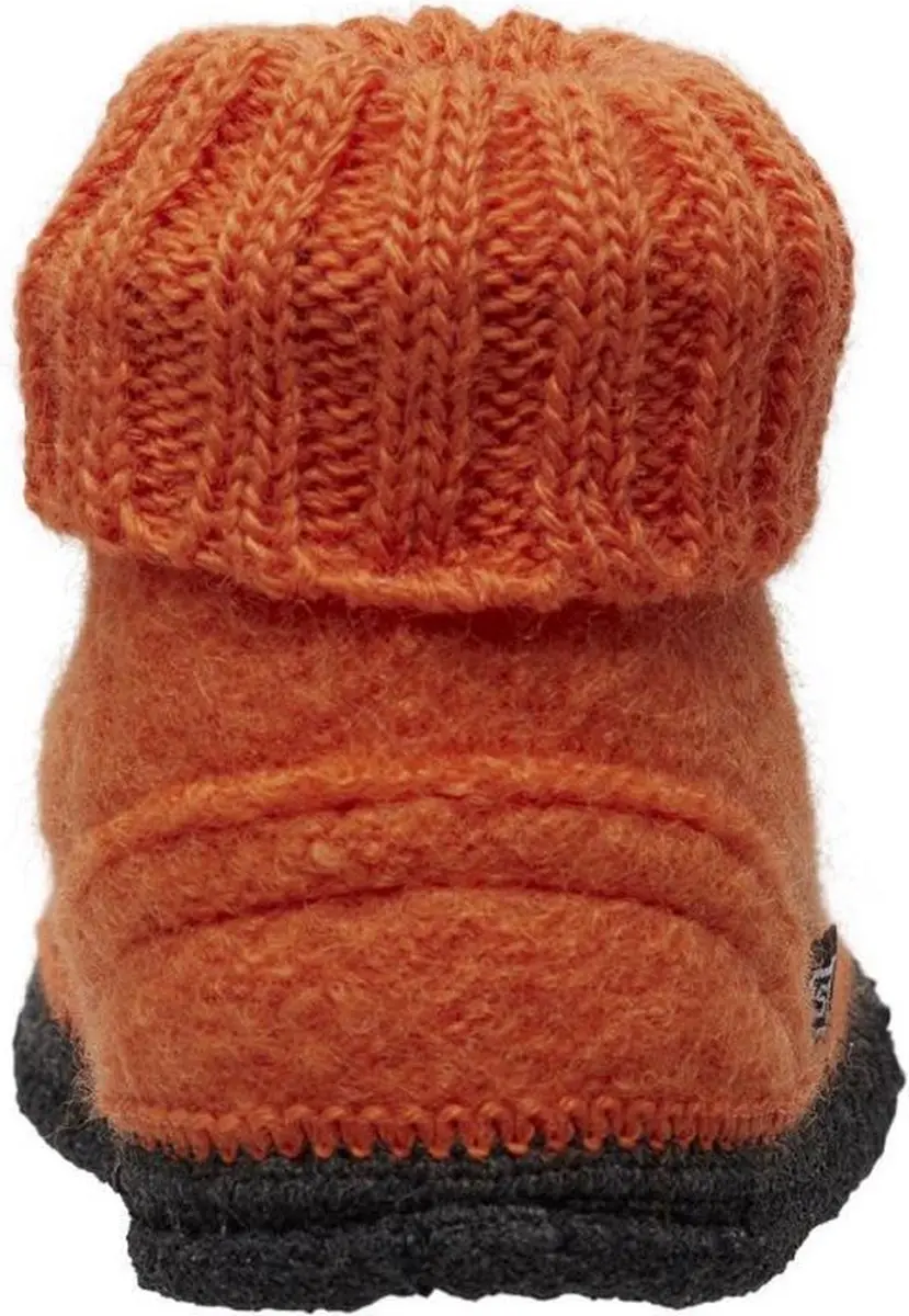 Bergstein Cozy slofjes oranje - Maat 33