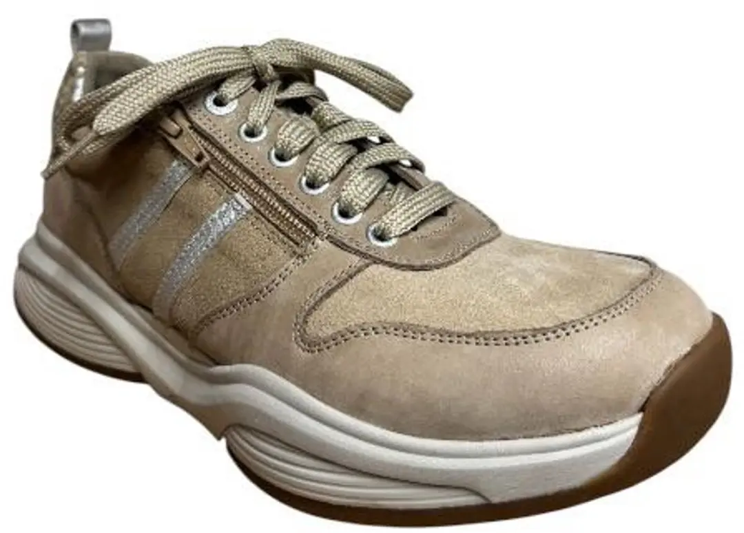 Xsensible Suede VTR Rits Combi 37 - Taupe Combi - afbeelding 2 van 6