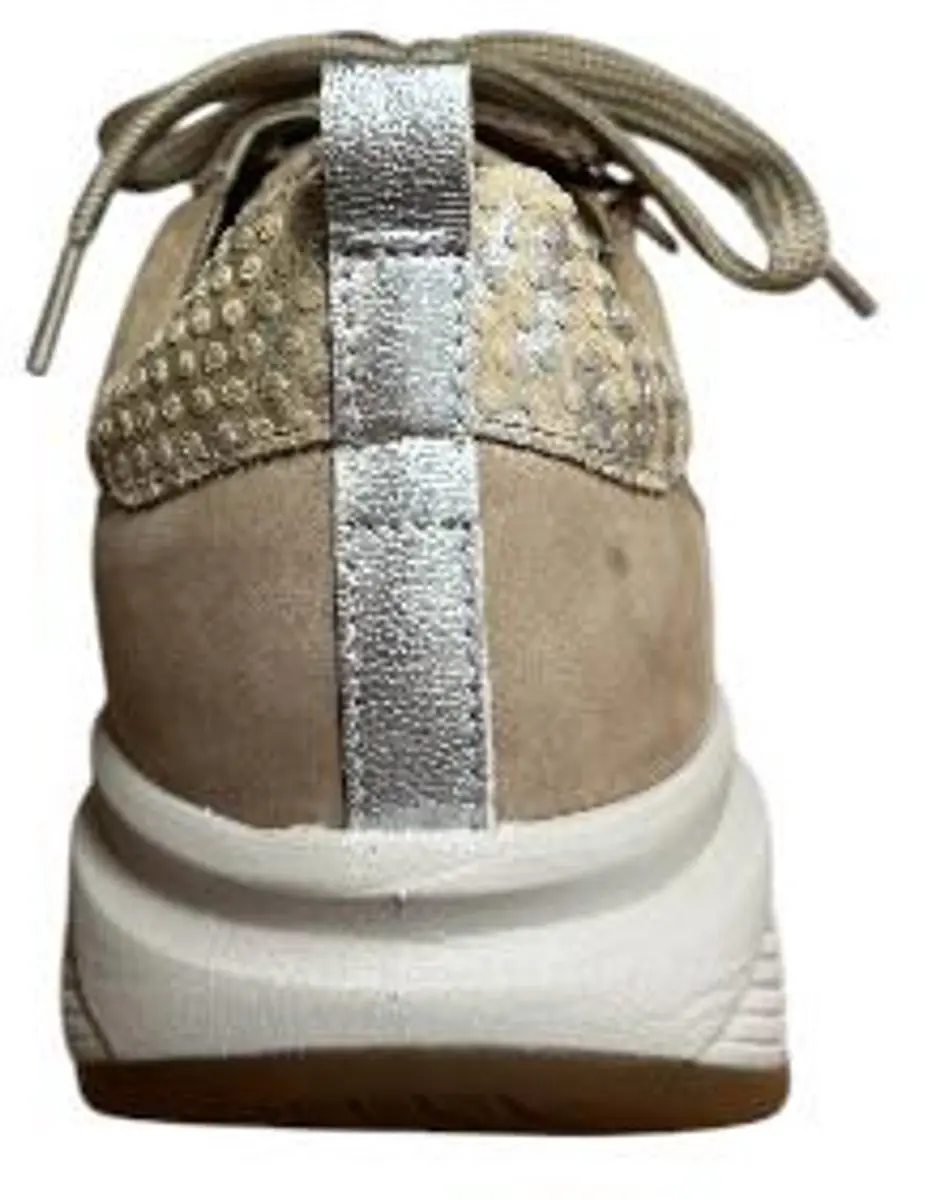 Xsensible Suede VTR Rits Combi 37 - Taupe Combi - afbeelding 4 van 6