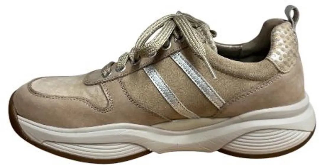 Xsensible Suede VTR Rits Combi 37 - Taupe Combi - afbeelding 3 van 6
