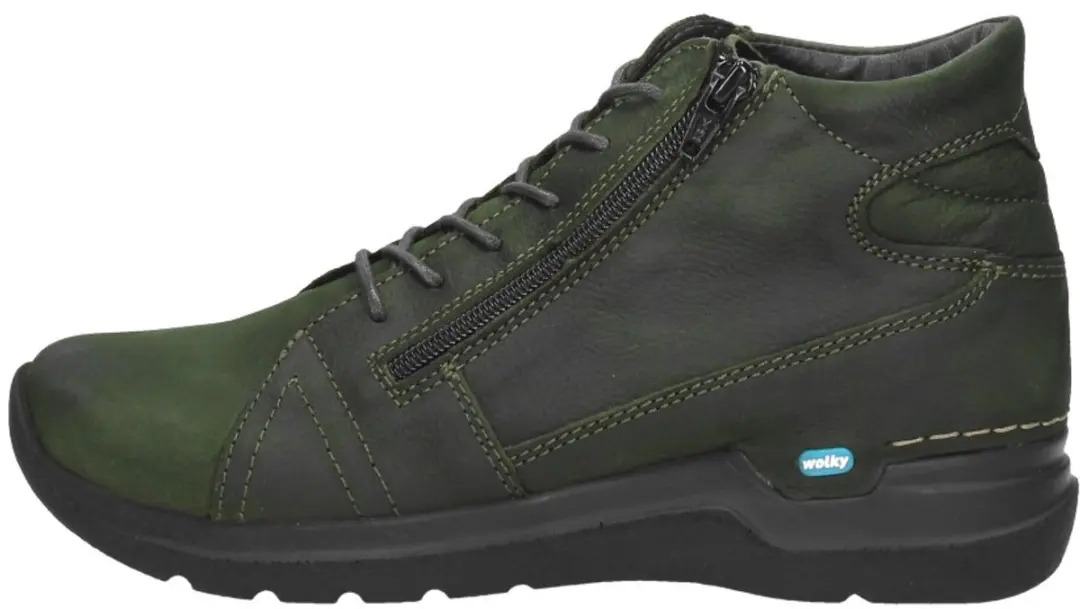 Wolky Why Veterschoenen Hoog - Groen - afbeelding 2 van 6
