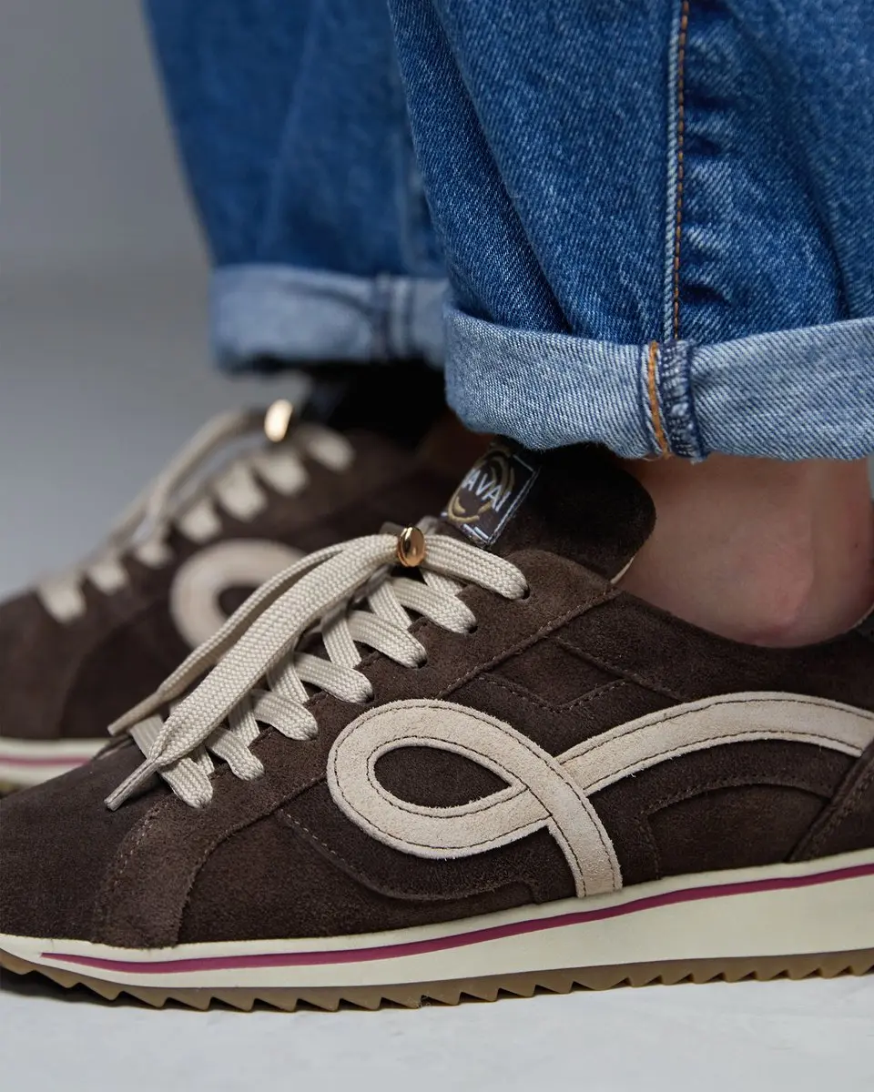 VIA VAI Mikki Eve Sneakers - Bruin - Maat 41 - afbeelding 5 van 6
