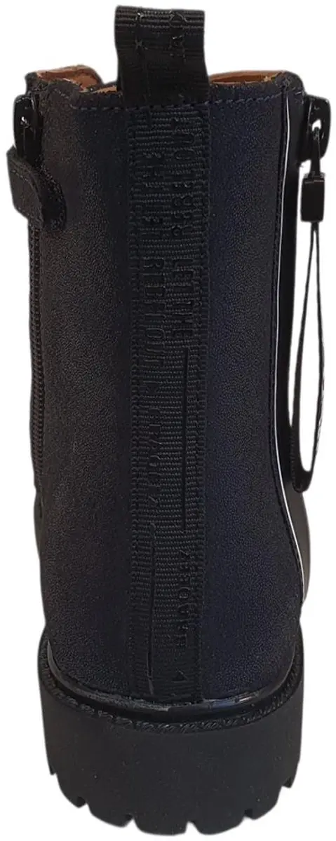 Braqeez Meisjes Biker Boots - Leer - Blauw - afbeelding 4 van 6