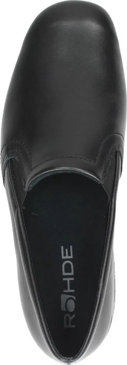 Rohde Heren Pantoffels 6402 - Leer - Zwart - 45 - afbeelding 4 van 6