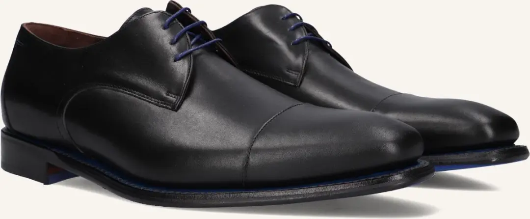 Floris van Bommel Sfm-30310 De Loper Veterschoenen - Heren - Zwart