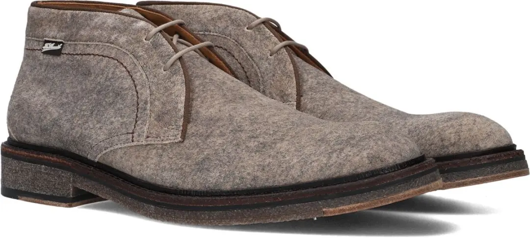 Floris van Bommel Sfm-50163 De Tanker Veterschoenen - Taupe