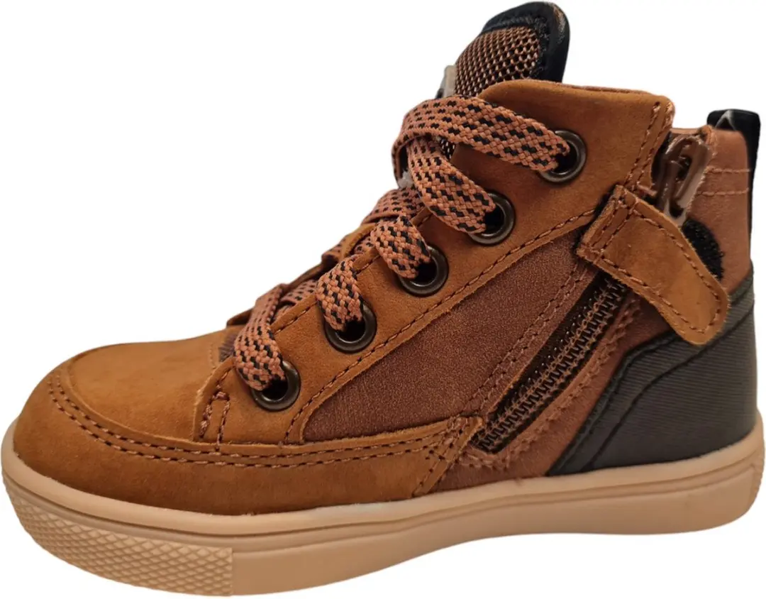 Levi Louw Hoge Sneakers Jongens Bruin - afbeelding 4 van 6