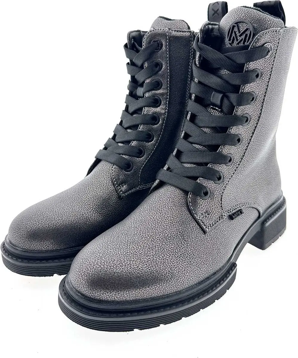 Mexx Holea Enkellaars - Grijs Metallic - Maat 40