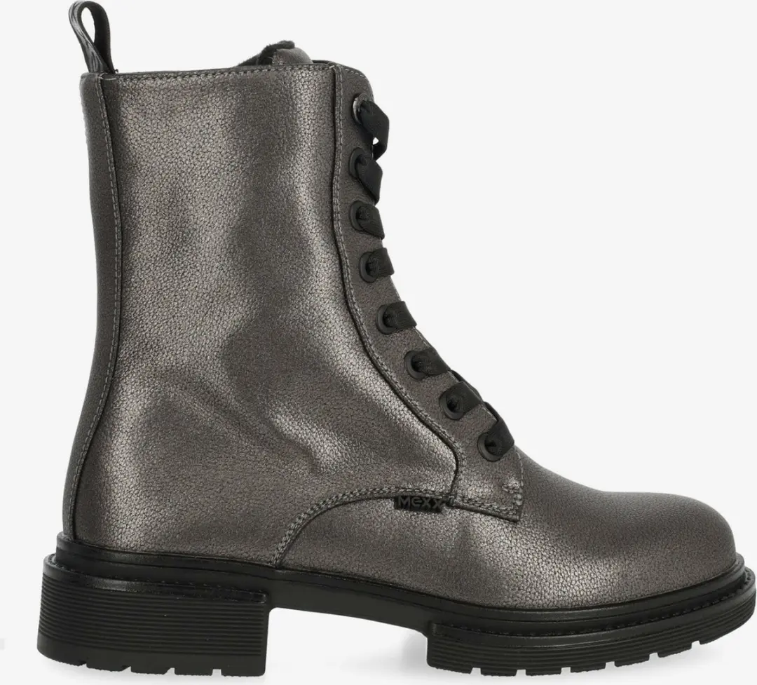 Mexx Holea Enkellaars - Grijs Metallic - Maat 40