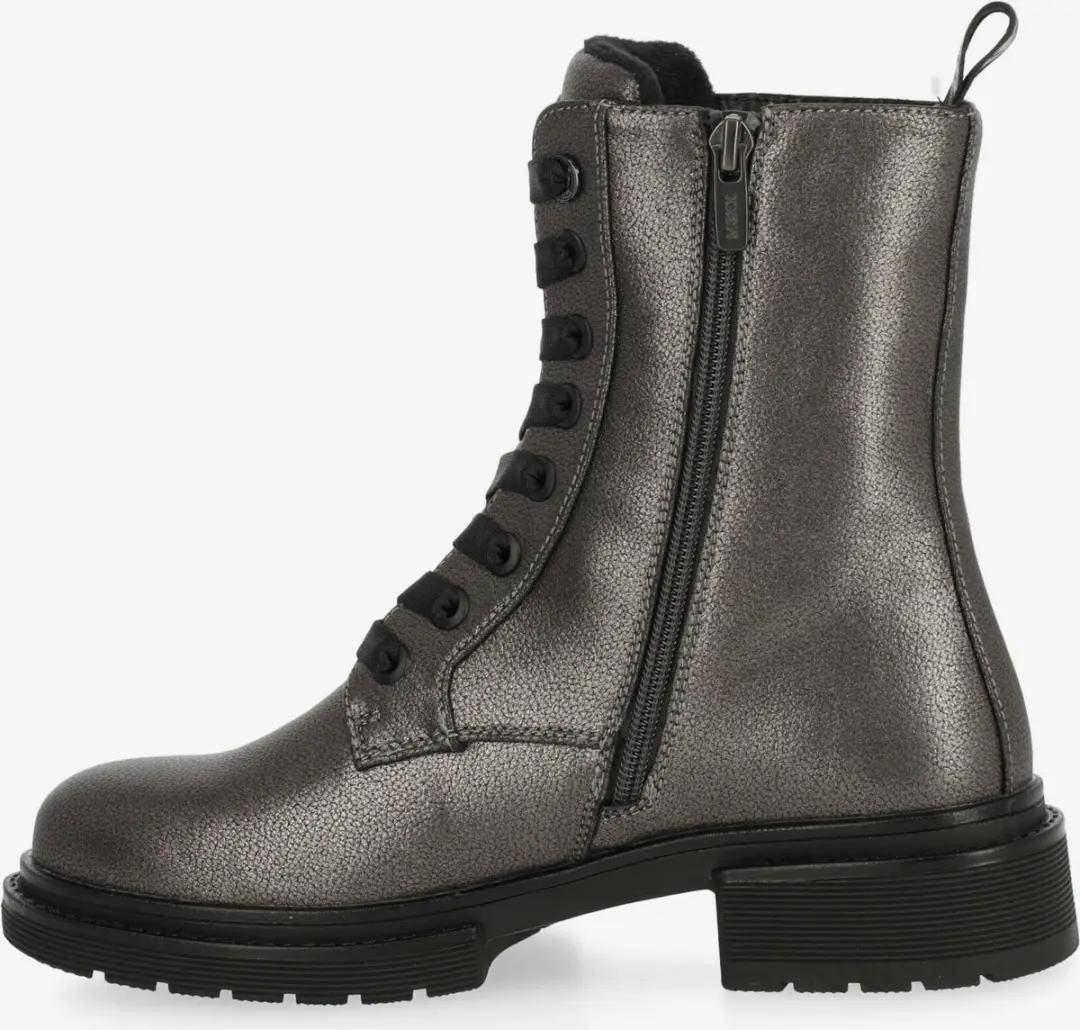 Mexx Holea Enkellaars - Grijs Metallic - Maat 40