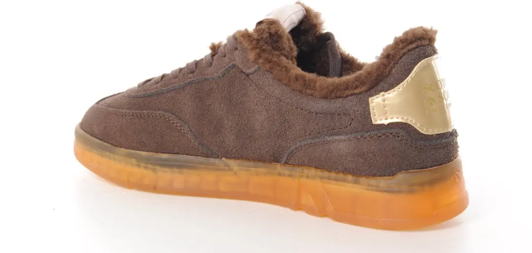 Scotch & Soda Nixie Warmdames Sneaker - Maat 40 - Bruin - afbeelding 4 van 6