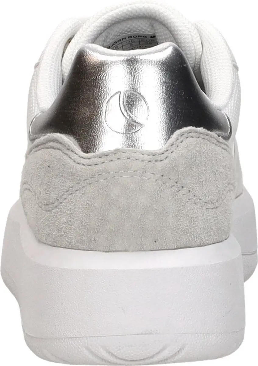 Bjorn Borg T2400 NYL MET W Sneakers Laag - wit - Maat 36 - afbeelding 6 van 6