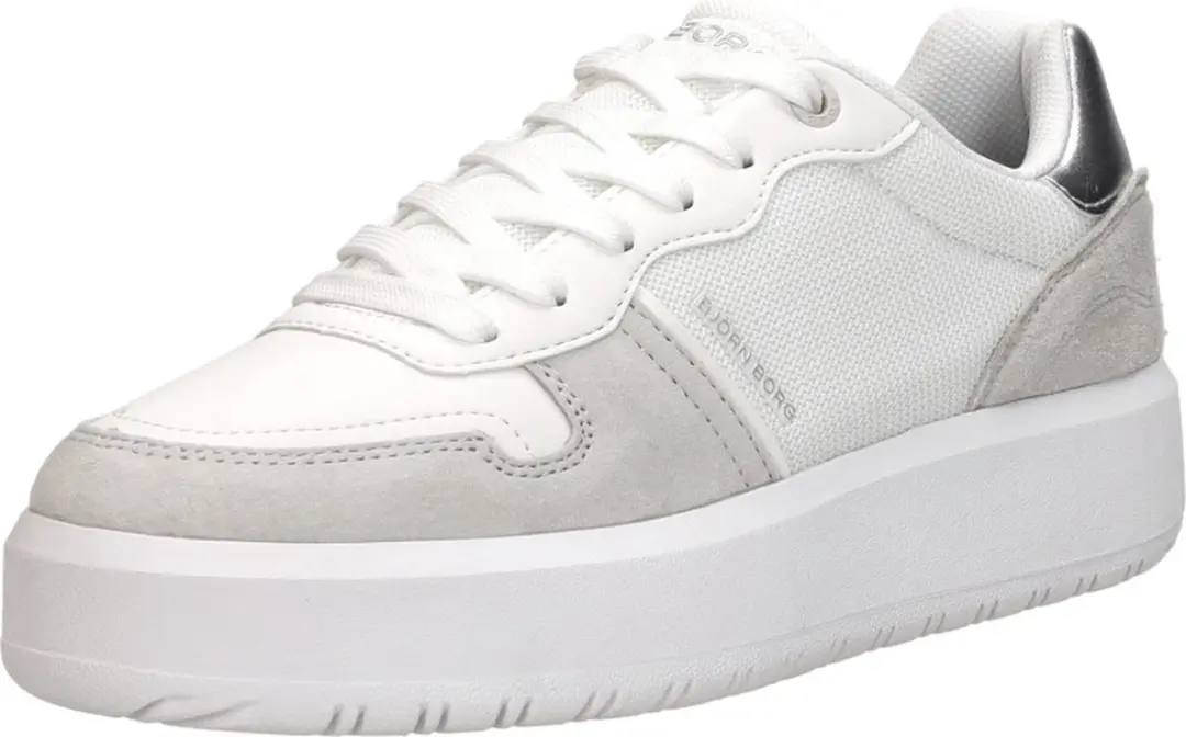 Bjorn Borg T2400 NYL MET W Sneakers Laag - wit - Maat 36 - afbeelding 4 van 6