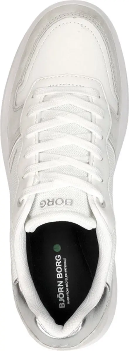 Bjorn Borg T2400 NYL MET W Sneakers Laag - wit - Maat 36 - afbeelding 5 van 6