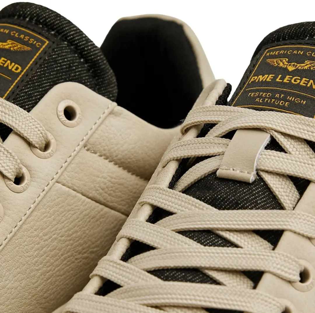 PME Legend Lexicone Heren Sneakers - Beige - Maat 41 - afbeelding 6 van 6