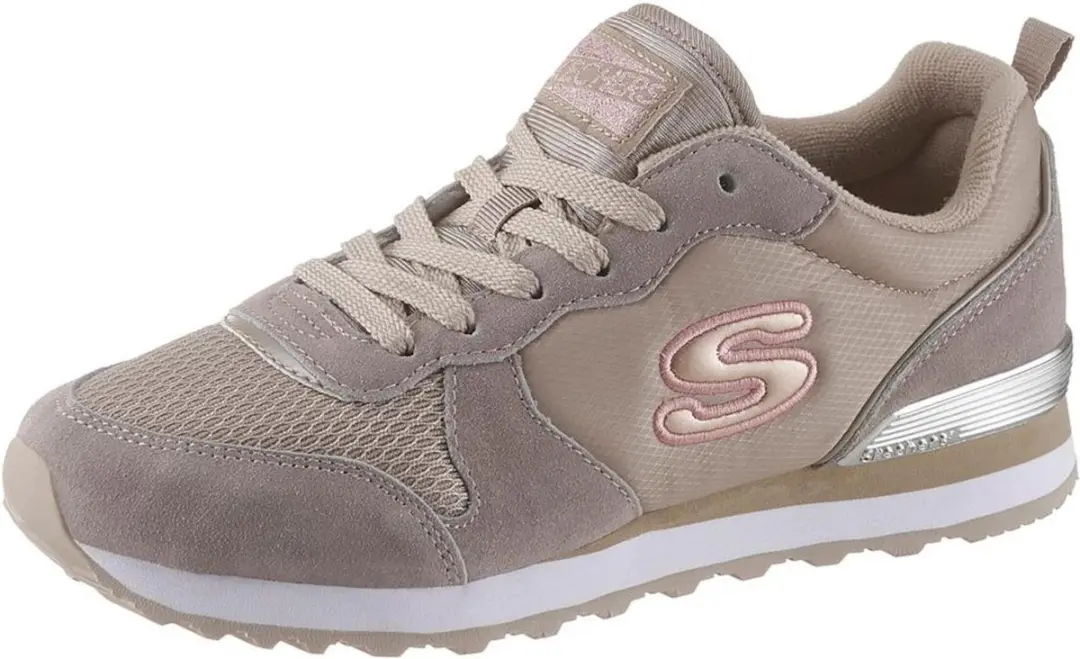 Skechers Retros-Og 85 Goldn Gurl Dames Sneakers - Beige