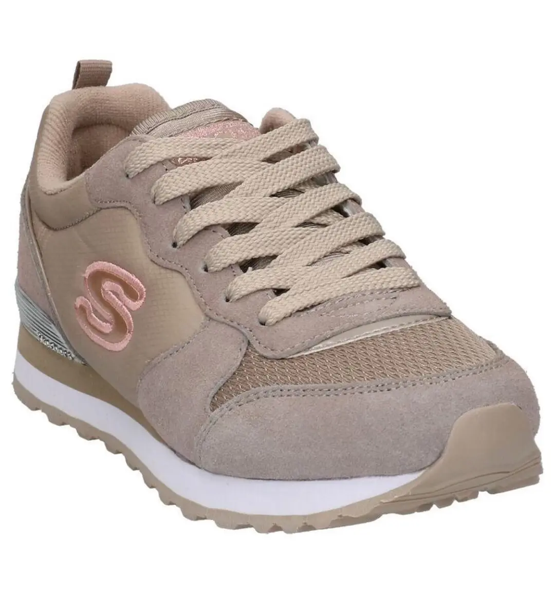 Skechers Retros-Og 85 Goldn Gurl Dames Sneakers - Beige