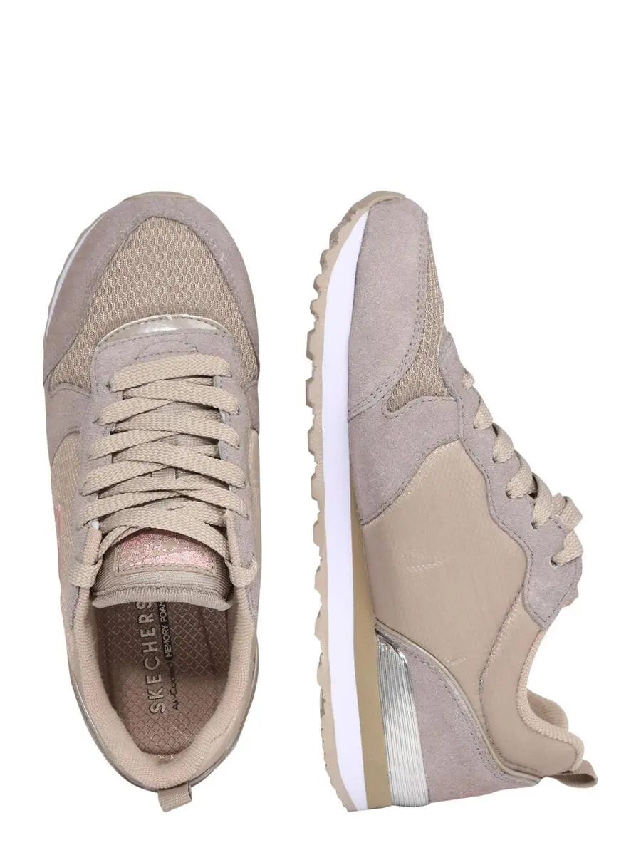 Skechers Retros-Og 85 Goldn Gurl Dames Sneakers - Beige