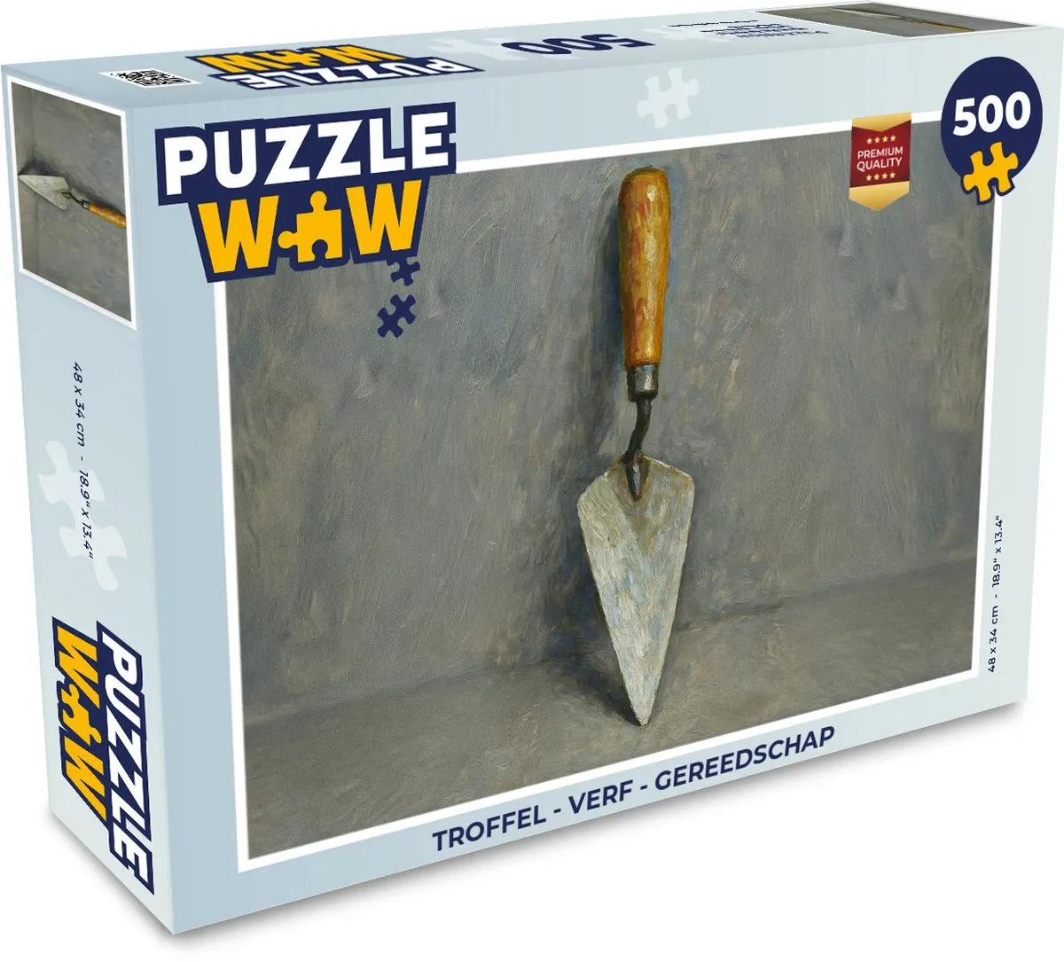 PuzzleWow Troffel Puzzel 500 Stuks