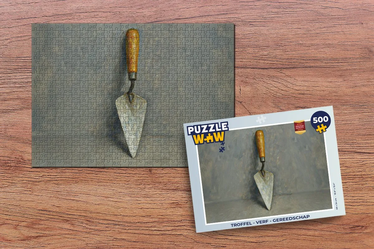 PuzzleWow Troffel Puzzel 500 Stuks - MPN 8721375318225