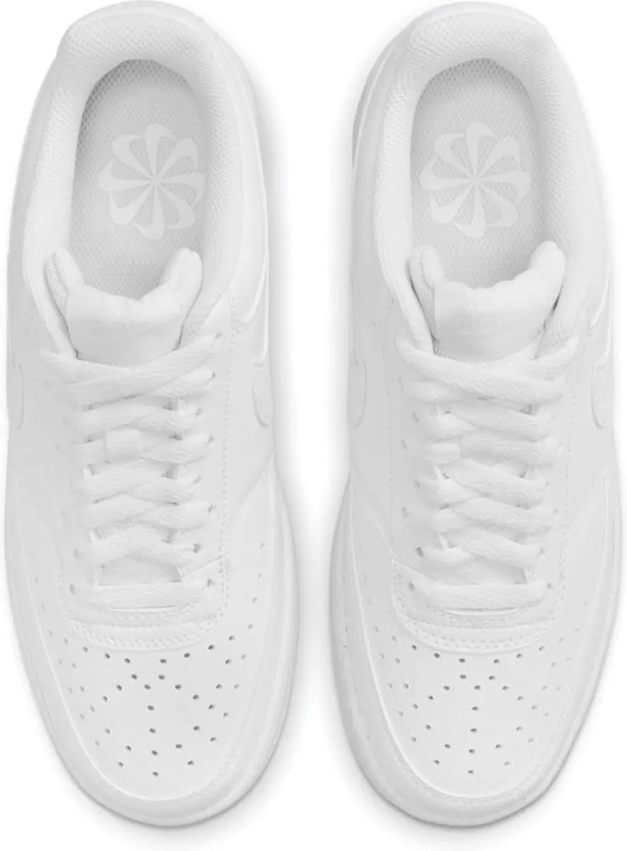 Nike Court Vision Low Sneaker Dames - Wit