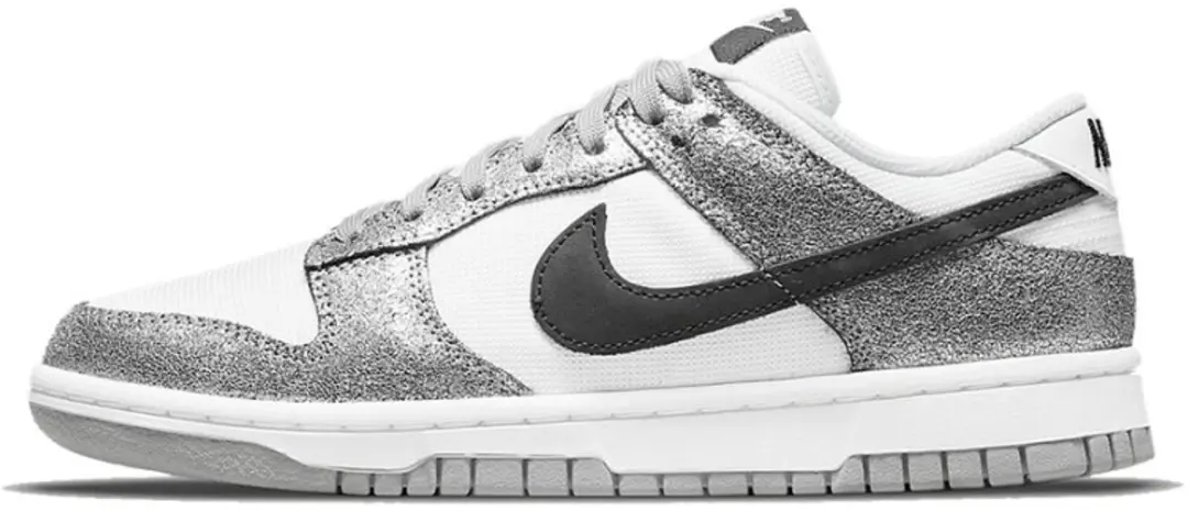 Nike Dunk Low Silver Leather