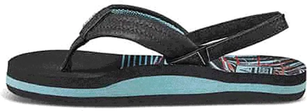 Reef Little Ahi Teenslipper - Zwart Maat 23