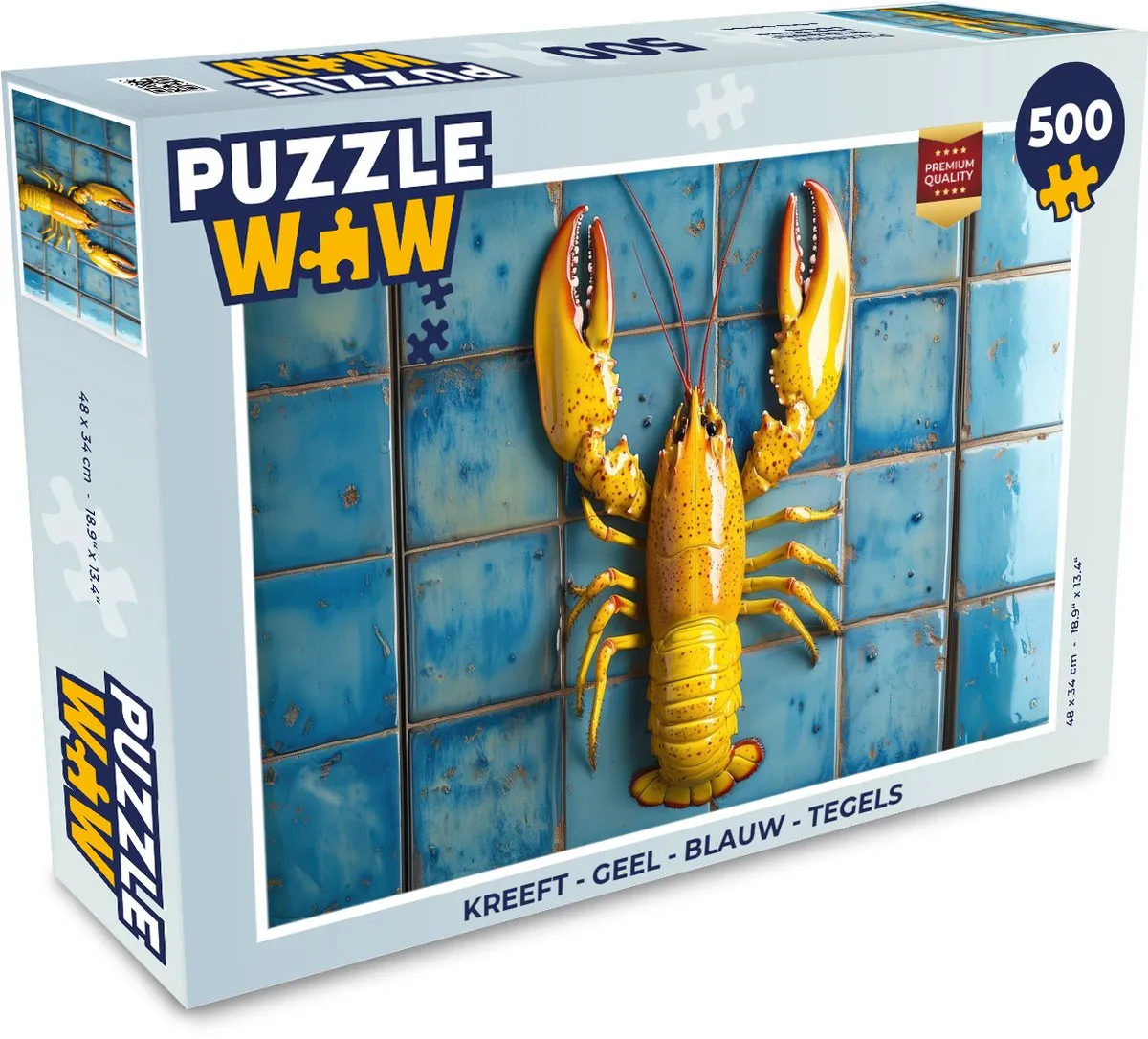 PuzzleWow Kreeft Puzzel 500 Stuks