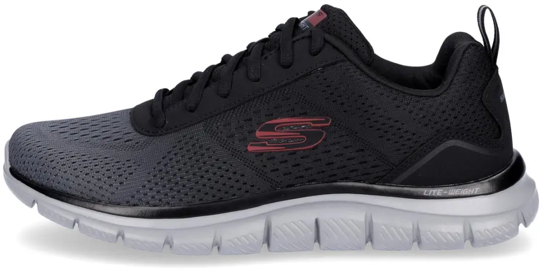 Skechers Track Ripkent Heren Sneakers - Zwart
