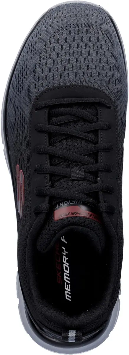 Skechers Track Ripkent Heren Sneakers - Zwart