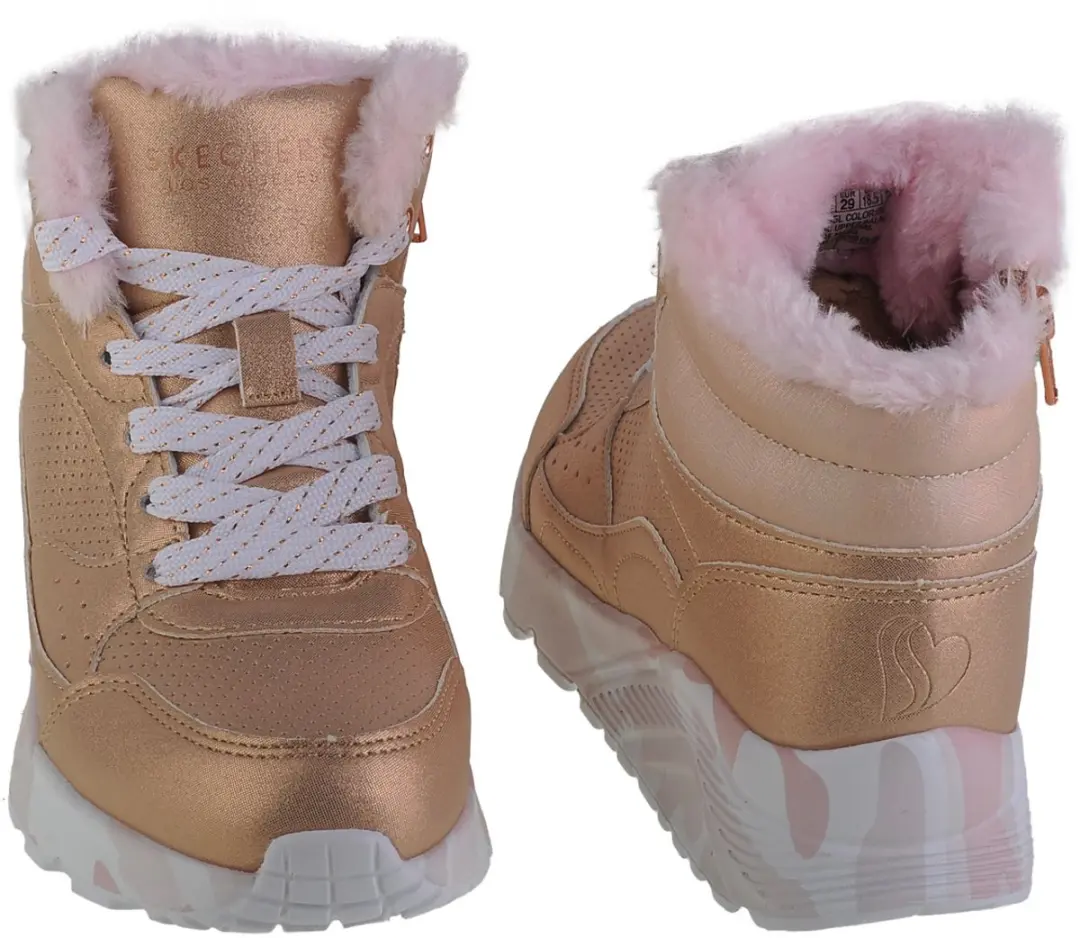 Skechers Uno Lite Camo Dazzle Sneakers 30 - Goud