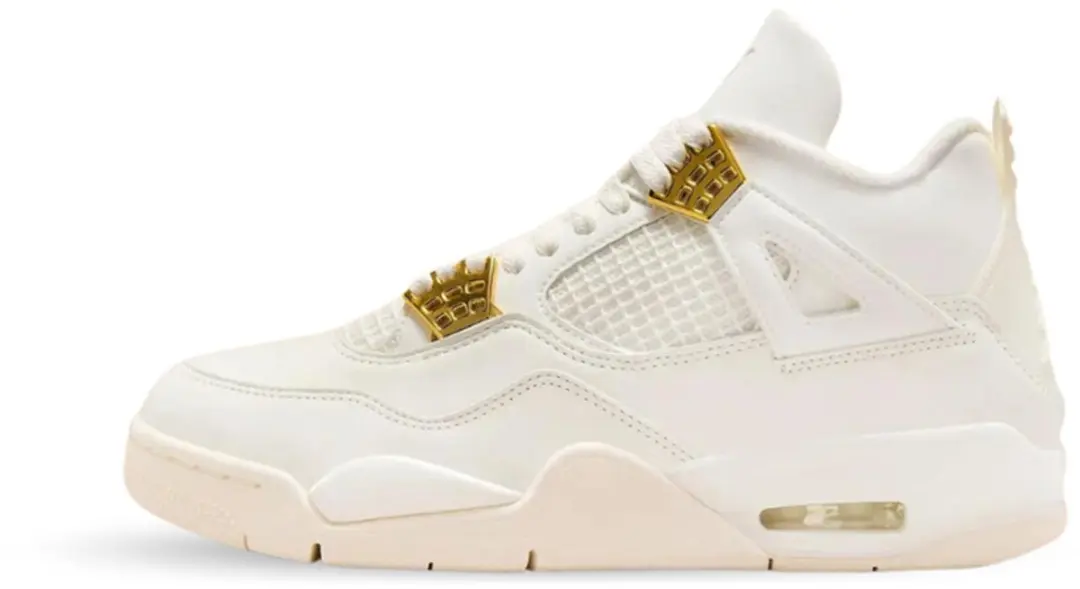 Air Jordan 4 Retro Metallic Gold
