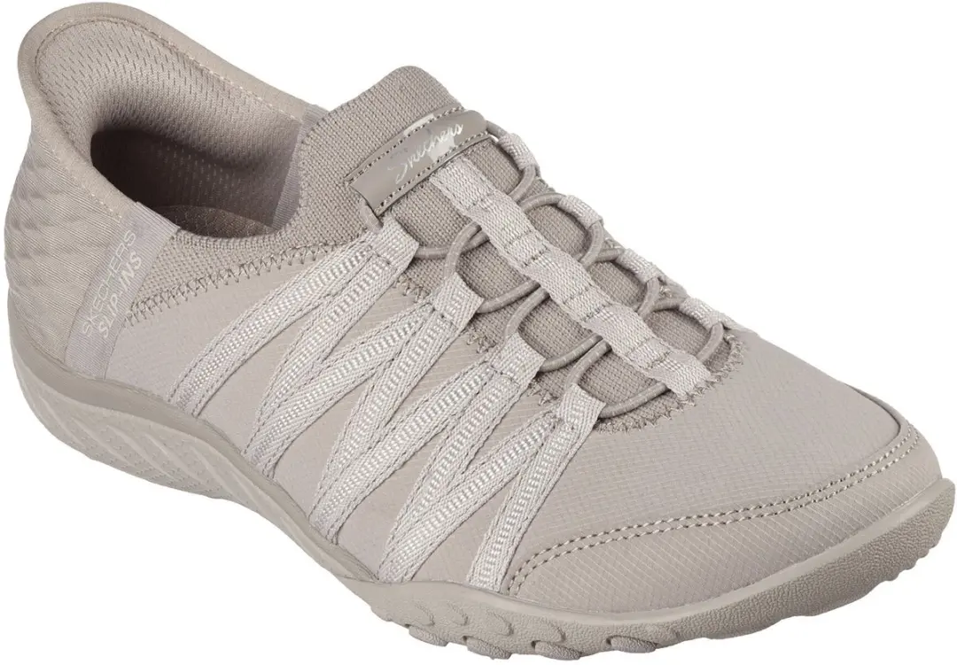 Skechers Breathe-Easy Roll-With-Me Sneaker 100593 - Taupe