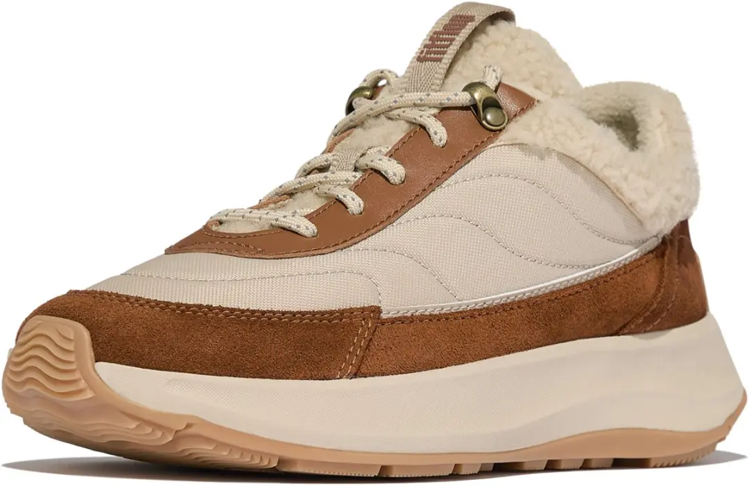 FitFlop Flow Mix F-Mode Trainers - 39 - Beige - afbeelding 6 van 6