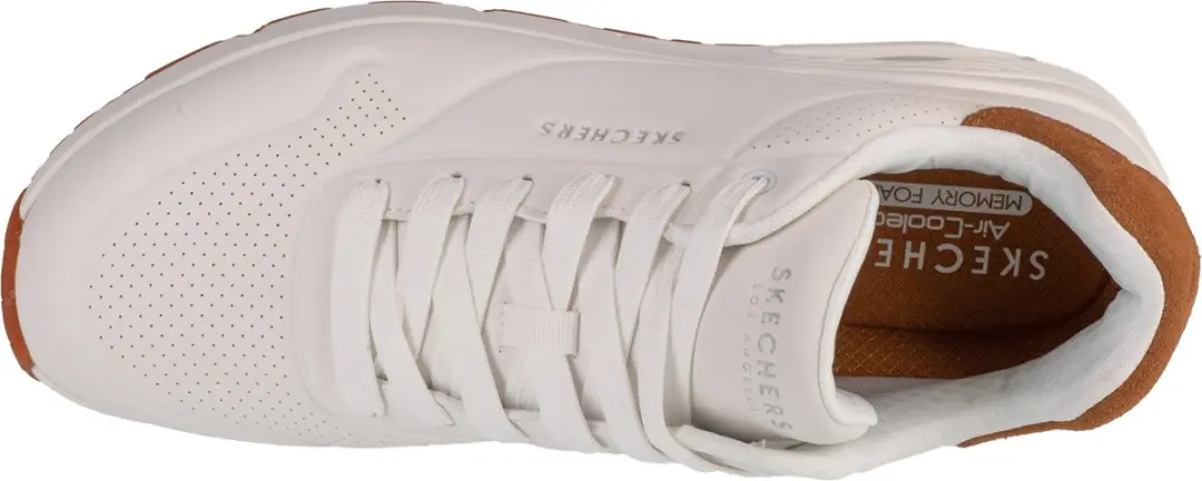 Skechers Uno Schoenen 183004-WHT - Wit - 42.5 - afbeelding 6 van 6