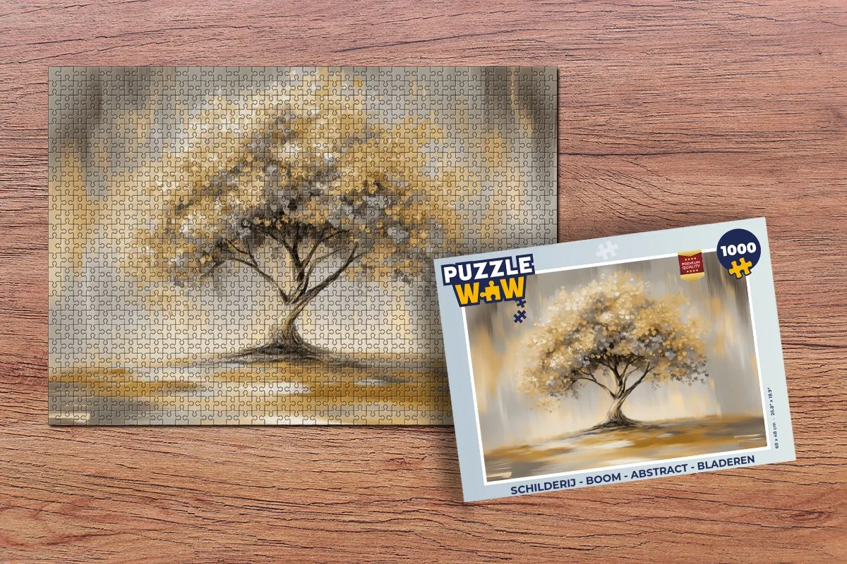 PuzzleWow Boom Abstract Legpuzzel 1000 Stukjes