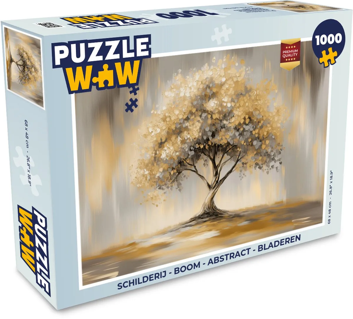 PuzzleWow Boom Abstract Legpuzzel 1000 Stukjes
