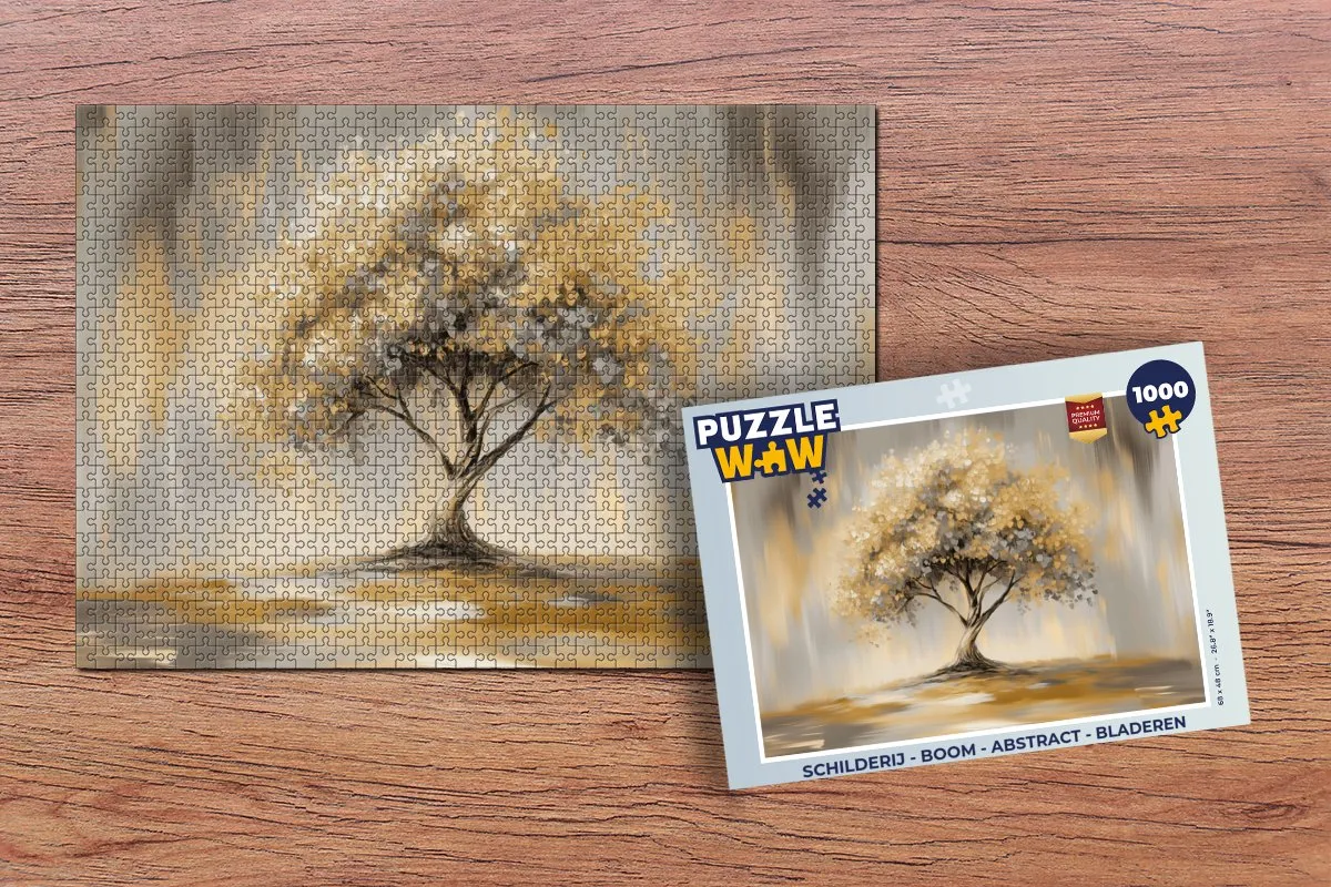 PuzzleWow Boom Abstract Legpuzzel 1000 Stukjes