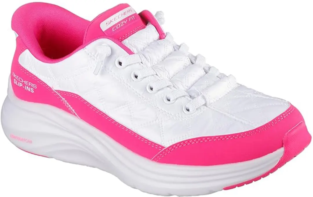 Skechers Dames Slip-ins Sneaker Contour Foam Cozy Fit 150404 WHPK