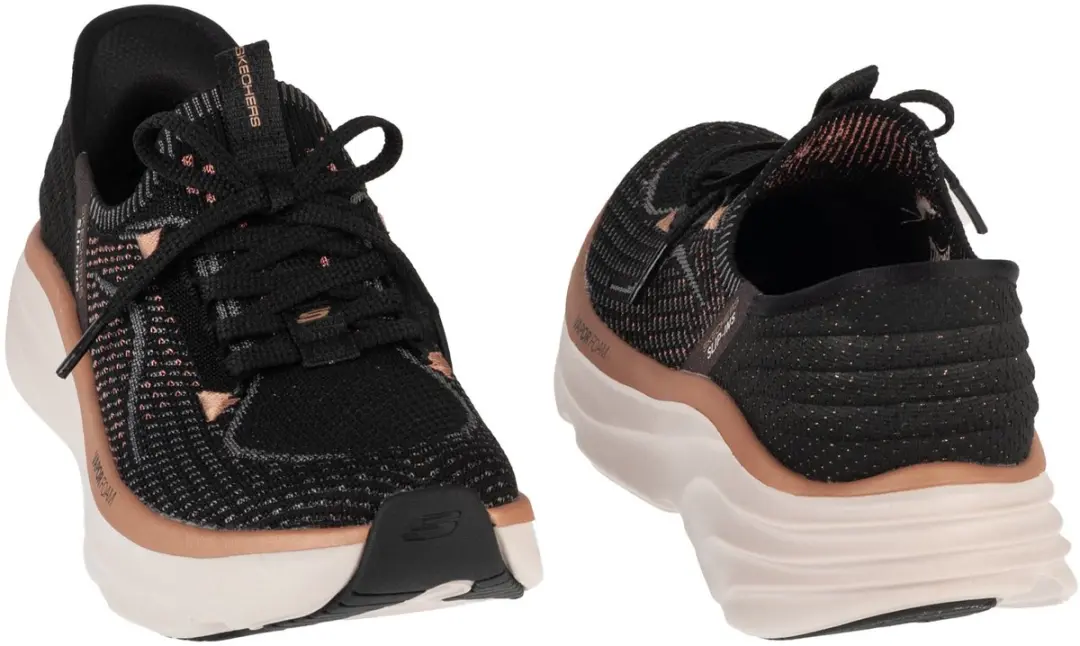 Skechers Slip-Ins D'lux Vapor 150584-BKRG Sneakers - Zwart