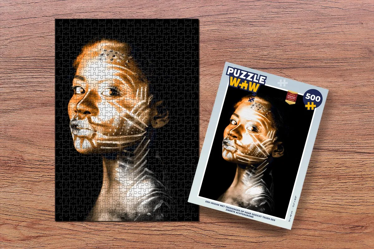 PuzzleWow Patroon Legpuzzel 500 Stuks - Multicolor