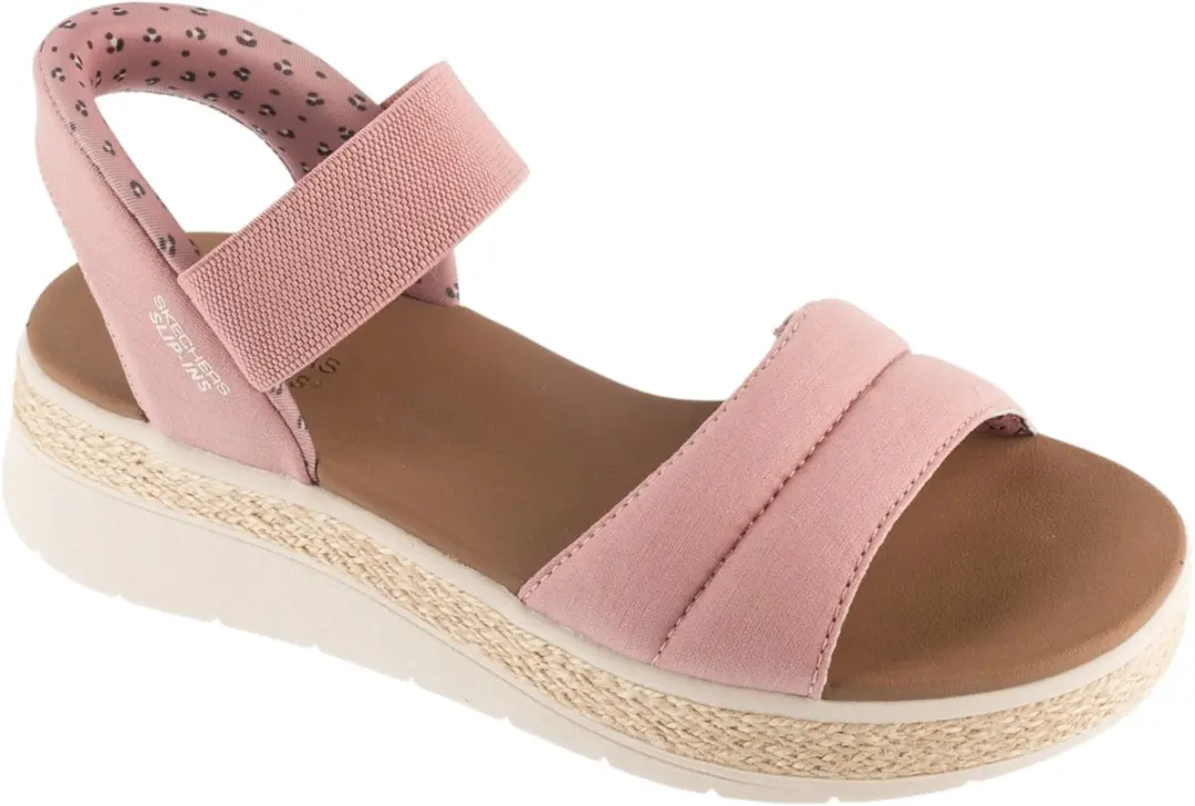 Skechers Slip-Ins: BOBS Sun Ray, Vrouwen, Roze, Sandalen, maat: 37,5