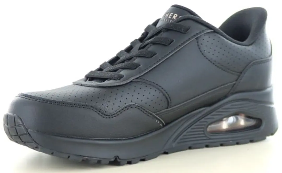 Skechers UNO Banksia Luxe Dames Instappers - Zwart - afbeelding 3 van 6