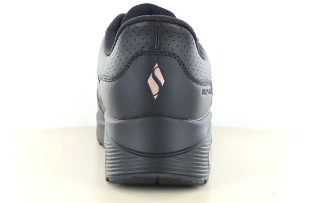 Skechers UNO Banksia Luxe Dames Instappers - Zwart - afbeelding 4 van 6