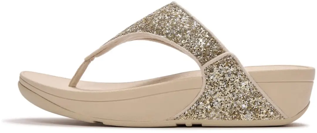 FitFlop Lulu Teenslippers - Metallic Beige/Silver - afbeelding 3 van 6