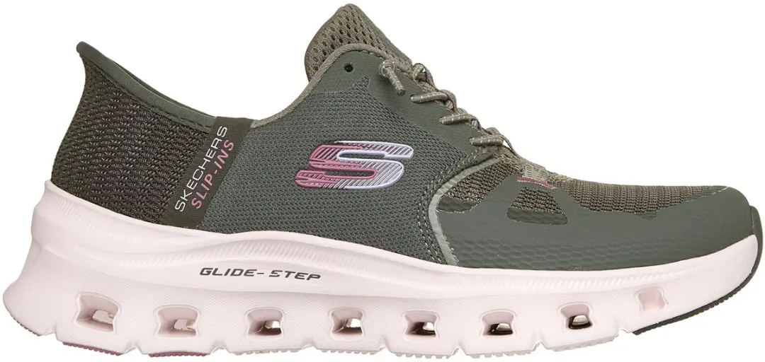 Skechers Glide-Step Pro Slip-Ins Dames Sneakers - 37 - Olijfgroen - afbeelding 5 van 6